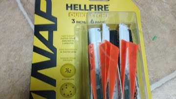 NAP HELLFIRE QUICK FLETCH REVIEW AND INSTALLING!!!!! VERY COOL PRODUCT!!!!