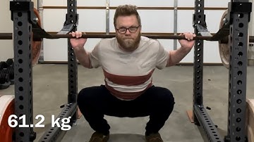 Day 283: Can a lazy 48 year old get back in shape? #squat