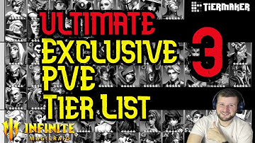 Ultimate Legend Mythic Tier List Exclusive 3+ - Infinite Magicraid