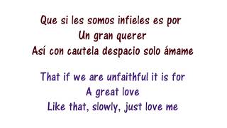 Aventura - Los infieles Lyrics English and Spanish - Translation & Meaning - The unfaithful ones