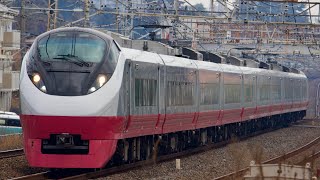 1/28 E657系カツK12編成北小金駅通過シーン(6M)