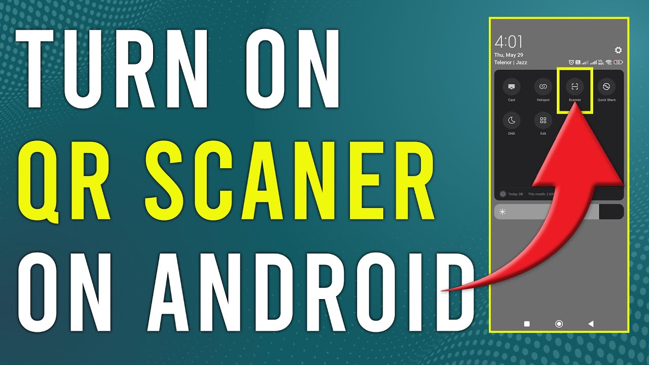 How To Turn On QR Scanner On Android (How To Scan QR Code On Android ...