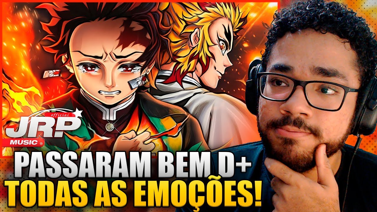 MANDARAM MUITO! Antes de Partir 💔 | Rengoku e Tanjiro (Kimetsu No Yaiba) JRP Ft. ‪@Igrisofc‬ [REACT]