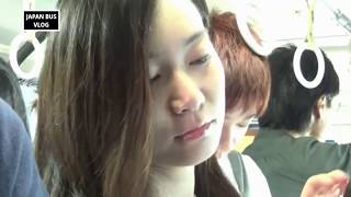 My sister is going to work with her co-worker. (JAPAN BUS VLOG Vida Japonesa) 27