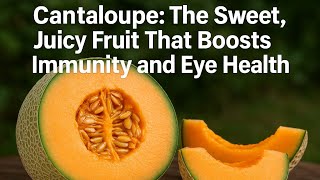 From Hydration to Antioxidants — How Cantaloupe Supports Your Whole Body