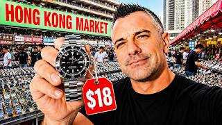 I Found Hong Kong's CHEAPEST Watch Market