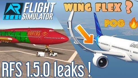 RFS 1.5.0 NEW LEAK | wing flex animated liveries ! pog 🔥