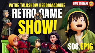 Retro Game Show S08EP16 : Dragon Quest VII Reimagined, Nioh 3 et dla News Rétro !
📣 Seizième épisode du Retro Game Show, Saison 8 ! Pas mal de sorties intéressantes en ce début février, mais évidemment on nous vous oublie pas, les amateurs de rétrogaming. On a bien entendu quantité de news pour vous.
📄 Conducteur des news : https://textup.fr/898720yn
Chapitres :
0:00 Compte à rebours
4:57 Cest parti !!!!
12:52 Video Making Catacomb
26:13 Doom sur Evercade
32:08 Polymega
50:45 Futur Knight
55:14 Décès de Sandy Ducan
1:05:31 Un passionné de Sega sur France TV
1:09:52 Macron, violence et JV
1:23:24 Financement participatif pour Escape 2049
1:33:20 Portage amateur VR Perfect Dark N64
1:41:35 Rave Racer sur Switch
1:51:47 30 ans Duke Nuken 3D
1:56:35 Financement Bels Fanfare assuré
2:03:15 Ouverture 2nd Loop Arcade
2:08:25 Multisystem 2 Arcade révélé
2:18:45 Recompilation PC de la saga Panzer Dragoon
2:22:26 Kaguya, le Danmaku grand public
2:31:56 Huntdown Overtime
2:37:42 Moto Rush Reborn
2:41:07 Alone in the Dark trilogy gratuit sur GOG
2:43:40 Gambare Goemon Collection
2:46:51 Super Bomberman Collection
2:50:06 Joystick The QuickShot 2 disponible
2:55:05 Chute des actions en bourse apres lannonce du project Genie 3
2:59:54 Concert Guilty Gear
3:02:59 AG Awards 2025
3:05:10 Les portages en cours
3:06:37 Nioh 3
3:13:10 Crimson Desert
3:19:32 The Rumble Fish 2
3:22:35 Horizon Hunters Gathering
3:32:48 Dragon Quest 7 Reimagined
3:52:08 Echange sur les sorties à venir
3:54:21 Rejoignez LIAVG !
3:56:36 Guess The Game
4:18:12 Conclusion
#RetroGameShow #Retrogaming #Talkshow
Tous nos réseaux sociaux et nos liens :
Radio Rétro sur Spotify : https://open.spotify.com/show/6EN6jkeZLcIcs0d955q0T6
Les liens de JoPe : https://linktr.ee/tuyatrojouey
Notre QG LIAVG sur Discord : https://discord.gg/9r438cBsk4
Chaine principale : https://www.youtube.com/channel/UCQnRiyDtz3iuMfkX890QIaw/
Chaine secondaire : https://www.youtube.com/@LifeisavideogameGaming
Chaine archivée (2020-2023) : https://www.youtube.com/channel/UC2ewZA8qBM4G1b3f7s9TXCQ
Twitch : https://www.twitch.tv/gemu_oni
Facebook Asso et Chaine : https://www.facebook.com/profile.php?id=61562093366868
Facebook Gemu Oni : https://www.facebook.com/Gemu.Oni
Twitter Asso et Chaine : https://x.com/lifeisavg
Twitter Gemu Oni : https://x.com/Life_is_a_VG
Association LIAVG :
Lien pour nous rejoindre en temps que membre gratuit ou devenir adhérent (pour ceux qui ont une CB ): https://www.helloasso.com/associations/life-is-a-video-game/adhesions/adhesion-a-l-association-life-is-a-video-game
Pour les autres, souhaitant devenir adherent (25e par an) ; (cheque/paypal/virement) bien mentionner les champs cités au dessus ( nom complet, date de naissance, adresse exacte, code postale et ville, courriel et téléphone) et envoyer un mail à : lifeisavideogametv@gmail.com Retro Game Show S08EP16 : Dragon Quest VII Reimagined, Nioh 3 et dla News Rétro !