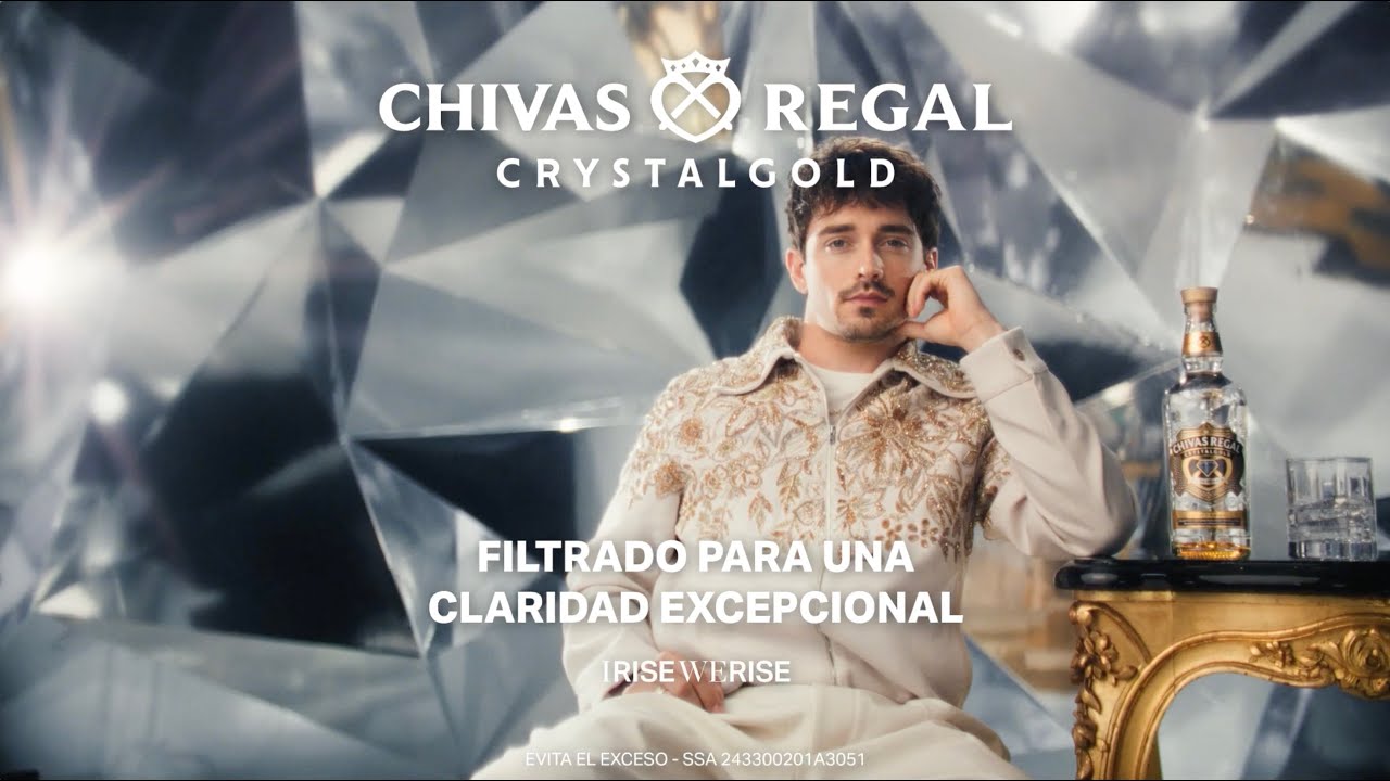 El primer Chivas Regal cristalino y ultra suave: Chivas Regal Crystalgold 💎