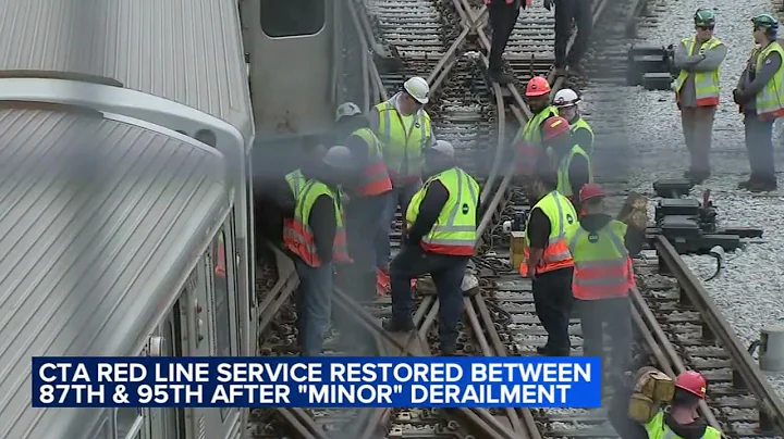 CTA service restored after Red Line train derails on South Side
