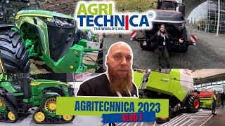 AgritechnicaVLOG#1 - Das sind die Neuheiten, John Deere, Claas, Striegeltechnik