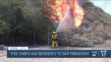 Utah fire chiefs ask residents to skip personal fireworks this year