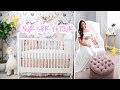 MY BABY GIRL'S NURSERY TOUR I FINALLY FINISHED & YOU WONT BELIEVE!