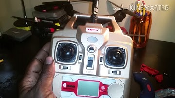 Syma x8c transmitter mods