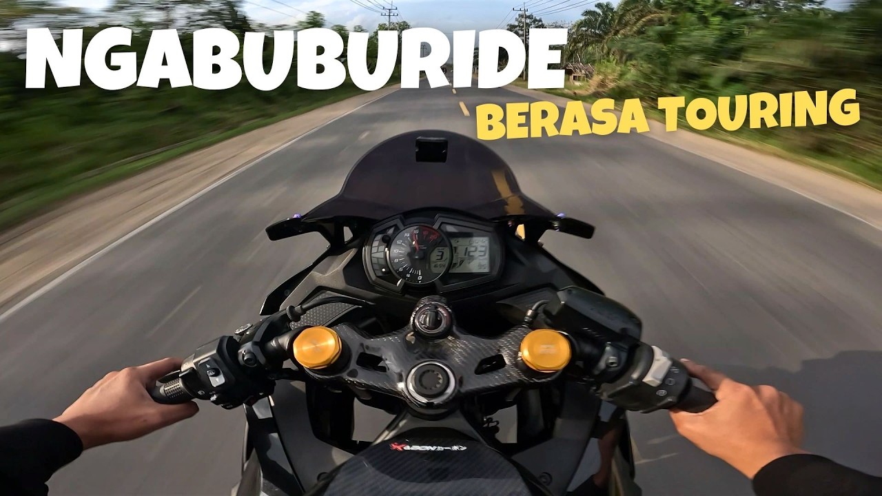 NGABUBURIDE BERASA TOURING ‼️ZX25R