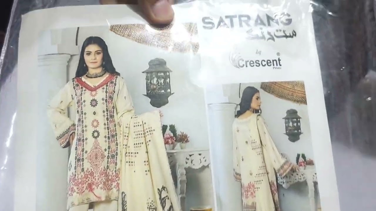 SATRANG CRESCENT 2022 | Huge Discount on unstitched outfits | Al Shafi cloth