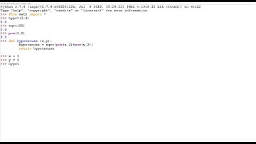 Function Friday about the hypot(), sqrt(), and pow() functions.