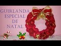 Guirlanda de Retalho de Tecidos | Especial de natal