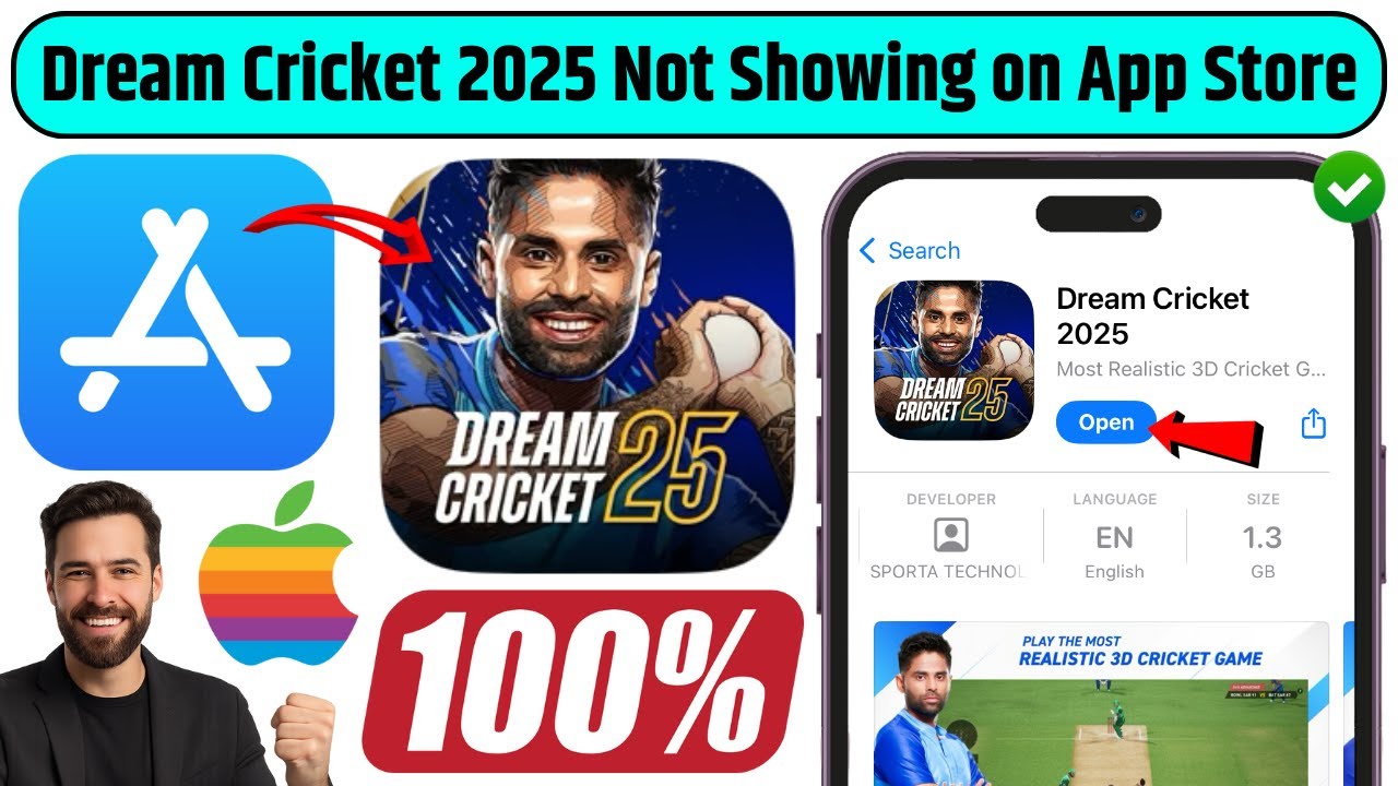 Dream Cricket 2025 Not Showing on App Store 100% Fixed | How to Install Dream Cricket 2025 on iPhone