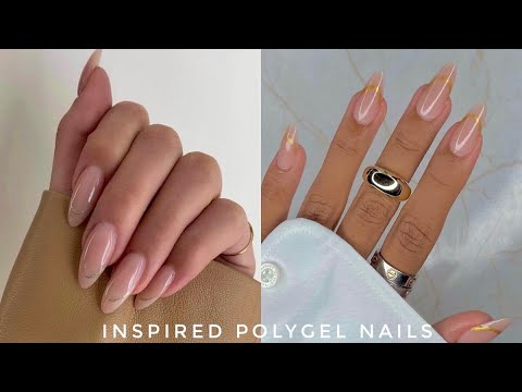 EASY POLYGEL NAIL TUTORIAL | NAIL TUTORIALS FOR BEGINNERS | SHORT ...