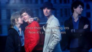 Video thumbnail of "Talking Heads - (Nothing But) Flowers (Lyrics on screen)"