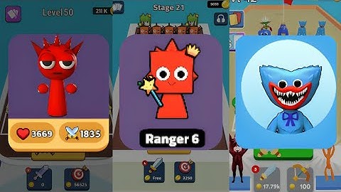 Spranky Merge Master Vs Merge Sprunki Horror Vs BanMonster Run Merge Garten Max Level Gameplay