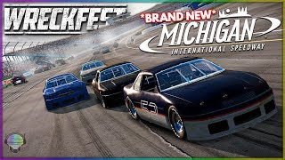 BRAND NEW MICHIGAN TRACK! | WRECKFEST | NASCAR