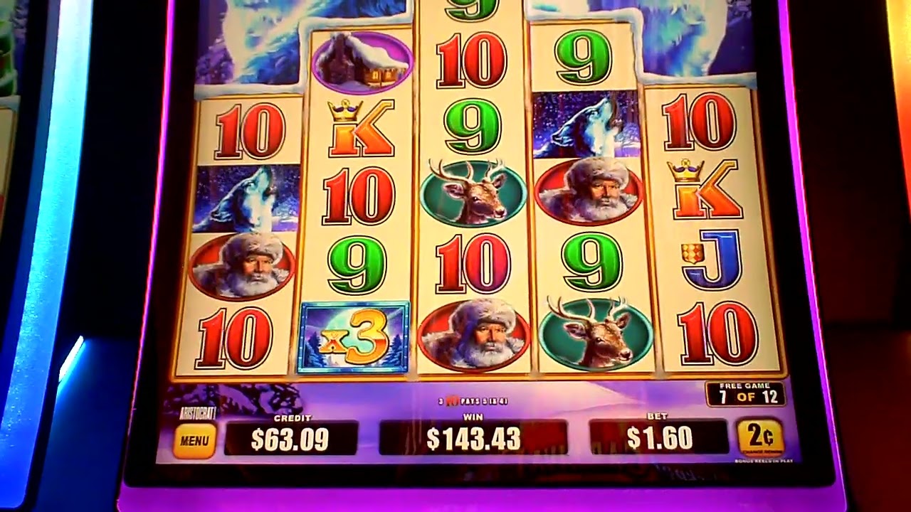 Timber Wolf Triple Power Slot Machine GOOD WIN Bonus