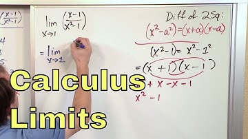 03 - Evaluating Limits by Factoring, Part 1