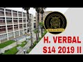 H. VERBAL SEMANA 14 PRE SAN MARCOS 2019 II