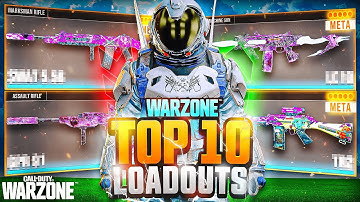 TOP 10 *BROKEN* META Loadouts in Warzone