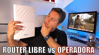 Comparativa router libre vs operadora. Gestión de routers y usuarios