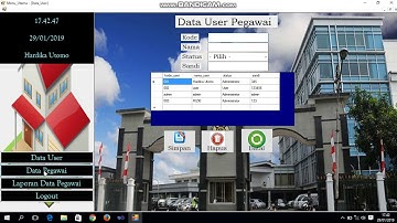 Project UAS Pemrograman Visual Data Pegawai STMIK Royal Kisaran
