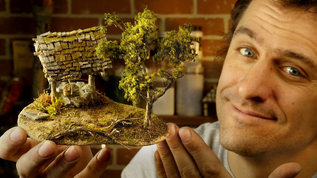 Making an *EASY* incredibly Realistic Miniature Diorama!! 