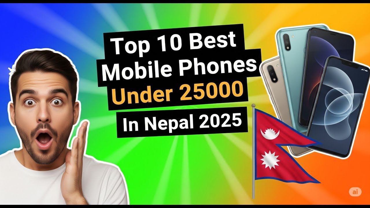 Top 10 Best Mobile Phones Under NPR 25,000 in Nepal 2025