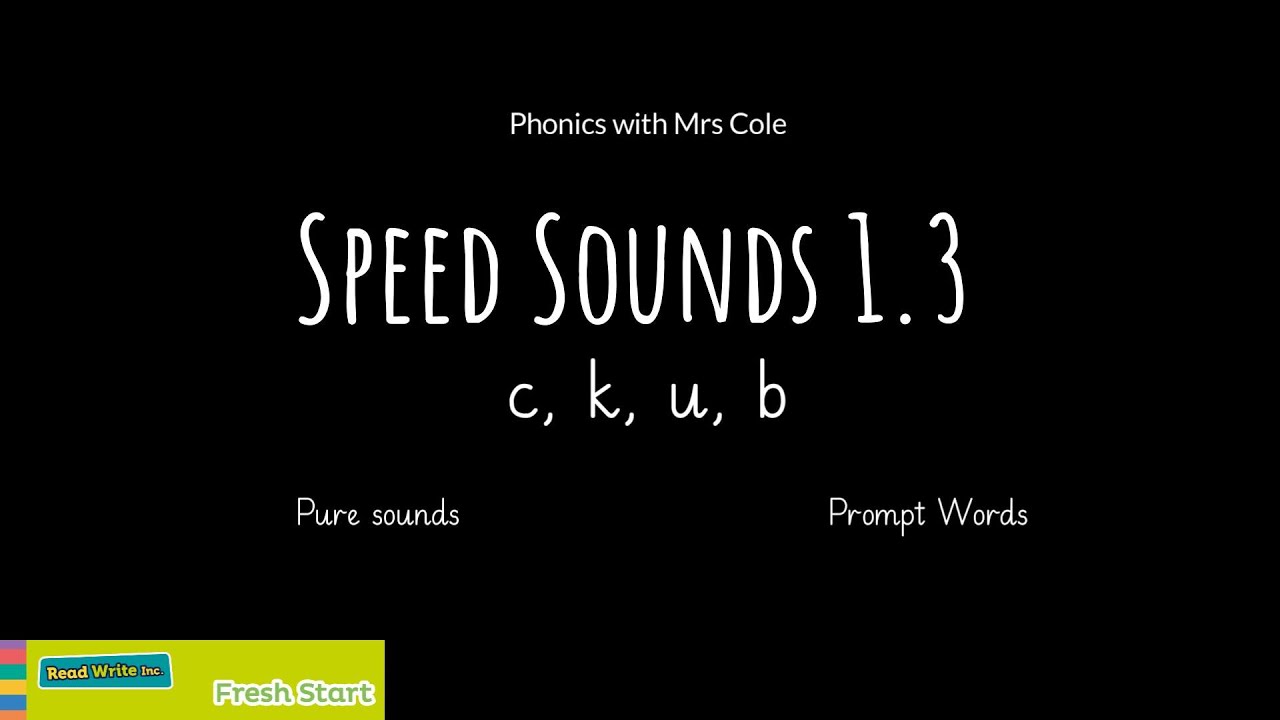 1.3 Pure sounds and prompt words