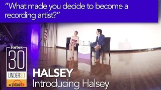 Forbes 30 Under 30 Summit | Halsey | Q1 What made you decide to become a recording artist? 360°