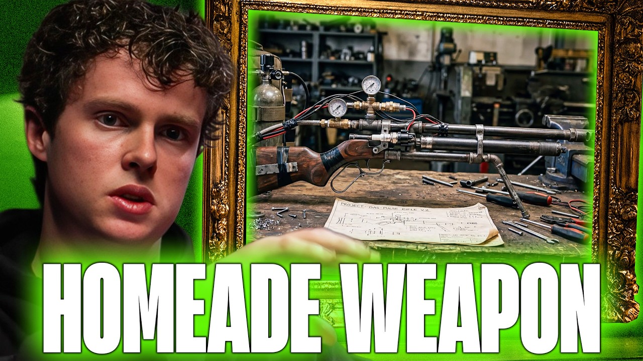 Подросток, который собрал оружие военного образца в своей спальне