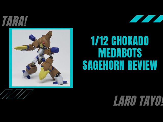 1/12 Chokado Medabots Sagehorn Review - YouTube