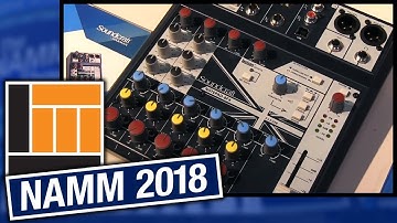 L&M @ NAMM 2018: Soundcraft Notepad Series Mixers