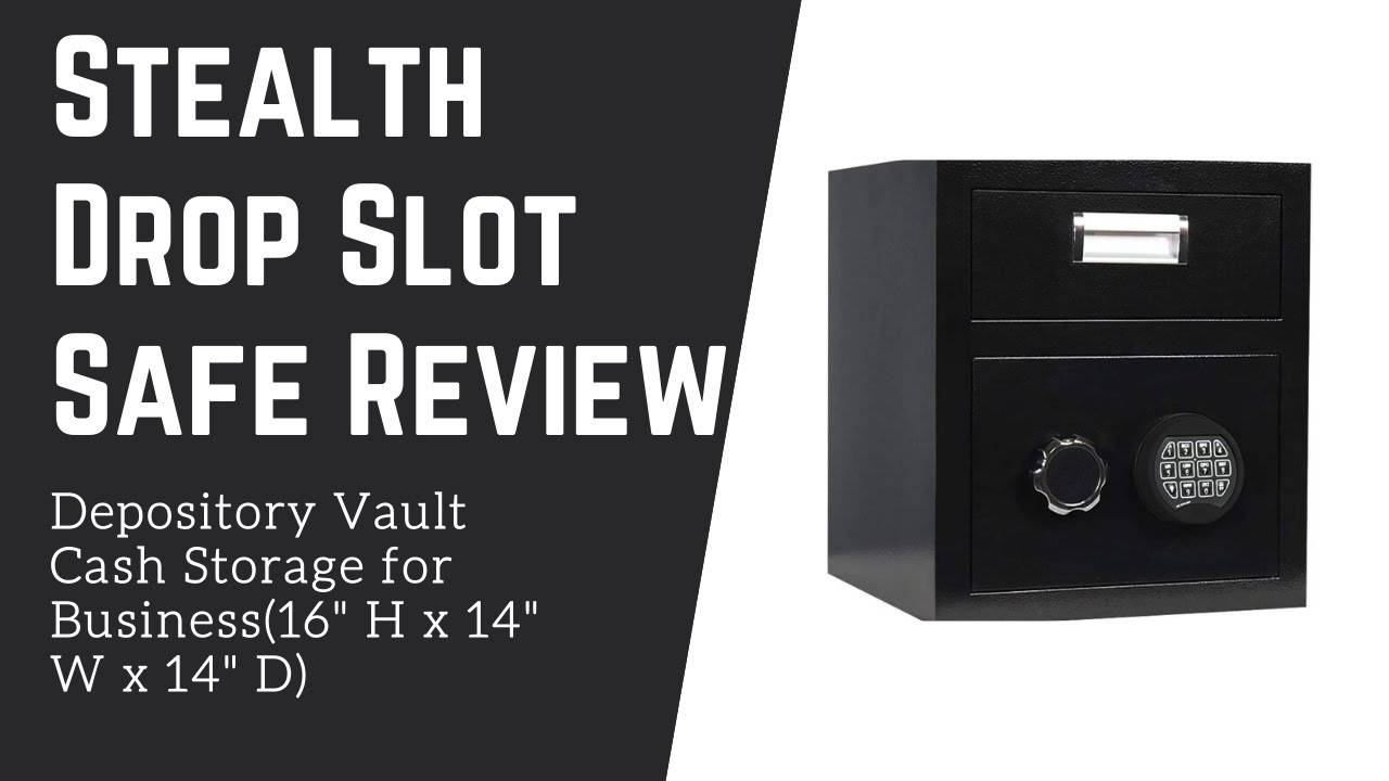 Stealth DS1614 Drop Safe Review Depository Vault Cash Storage for
