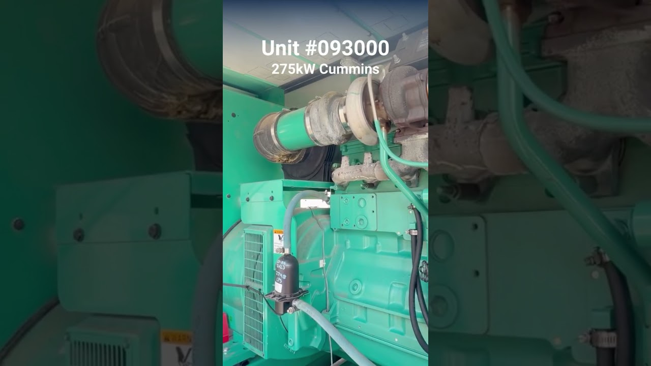275kW Cummins Diesel Generator | Load Bank Test | Generator Source