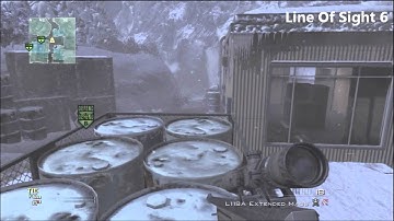 Mw3 Map Review Outpost, (Hiding spots, Line of sight, etc.)