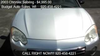 2003 Chrysler Sebring LX Coupe - for sale in Sheboygan, WI 5