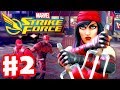Marvel Strike Force - Gameplay Walkthrough Part 2 - Elektra and Daredevil!