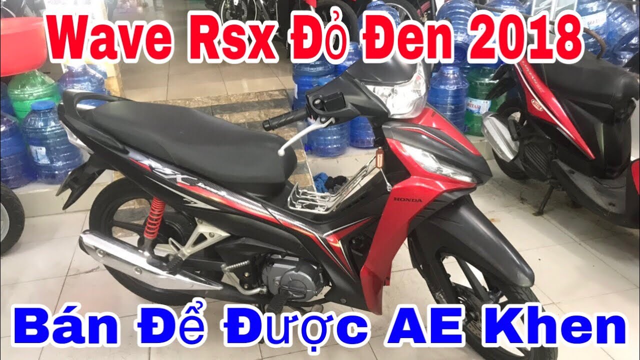 xe wave rsx fi đen đỏ 2018 Bán Để Được Anh Em Khen - YouTube