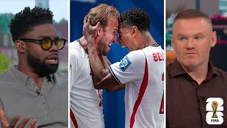 "DOWN to 10 Men, No Problem!!!" - Rooney & Richards go crazy as England advancing to quarter-finals