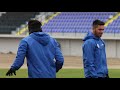 Preparing for Sunday game vs Shkëndija