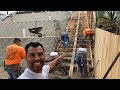 CÓMO HACER ESCALONES DE CONCRETO/ making concrete steps