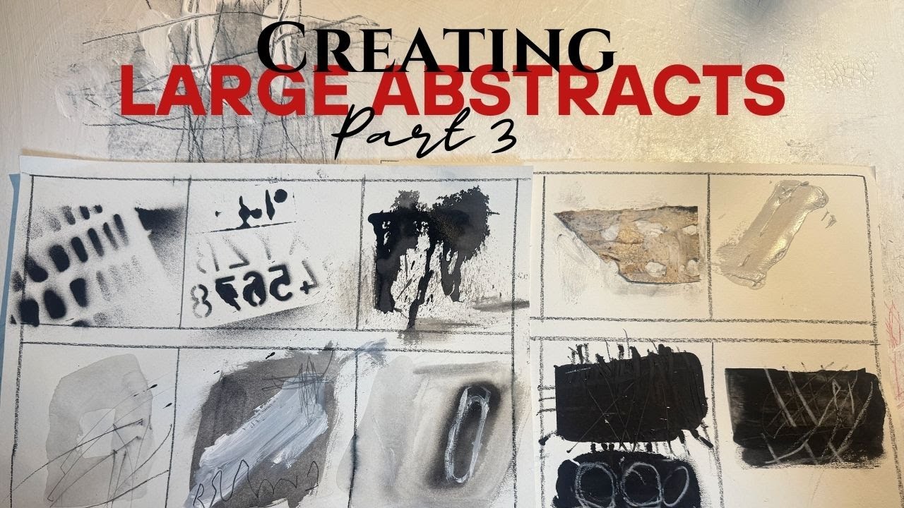 Creating Large Abstracts: Part 3: FULL Demo plus Thumbnail Marks - YouTube